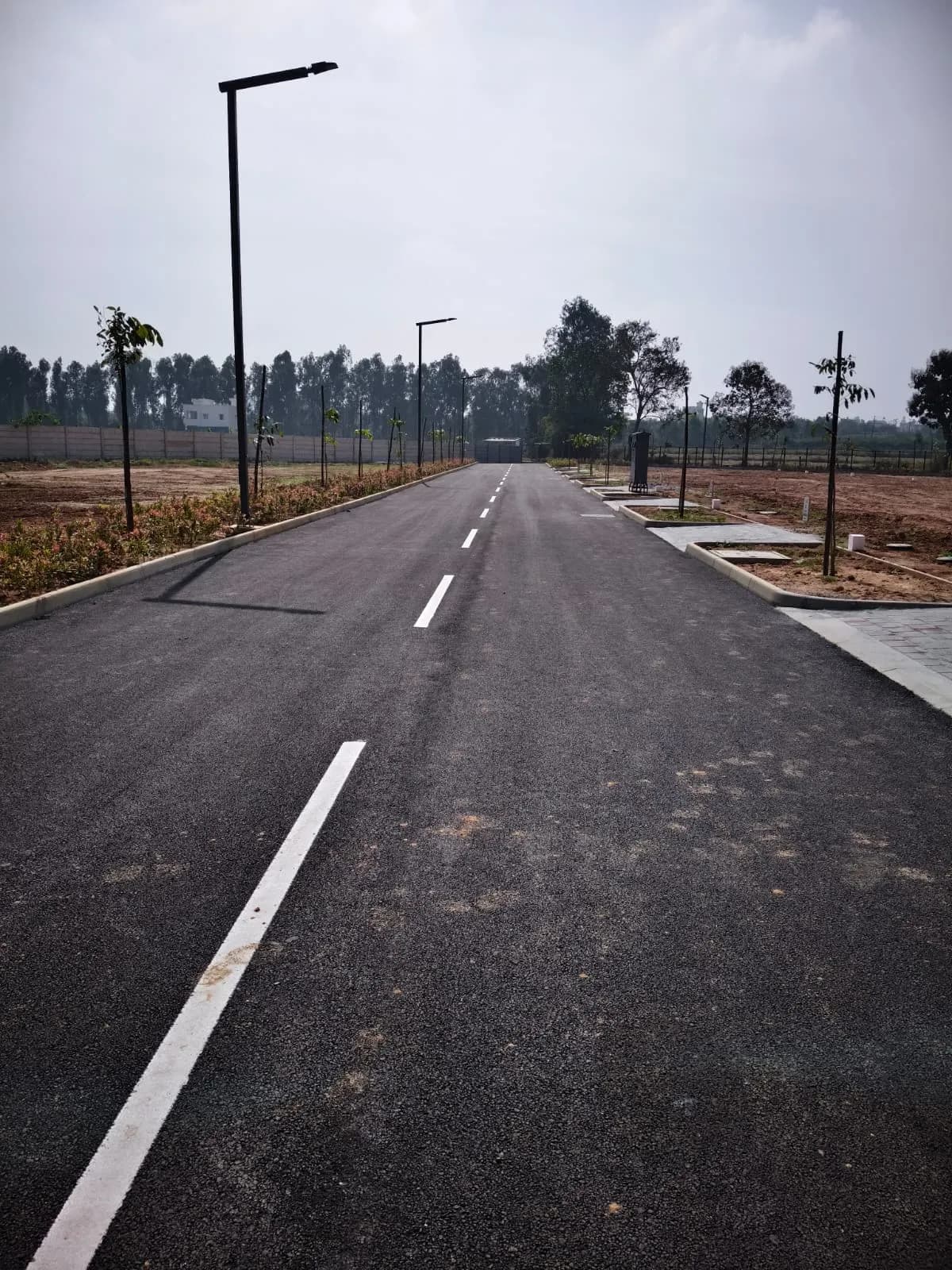 KNS Anagha Phase - II: Site photo filed with Karnataka RERA