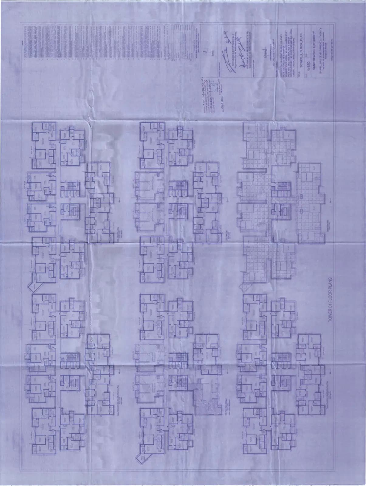 The Right Life: Tower 1 Floor Plan_compressed (filed with Karnataka RERA)