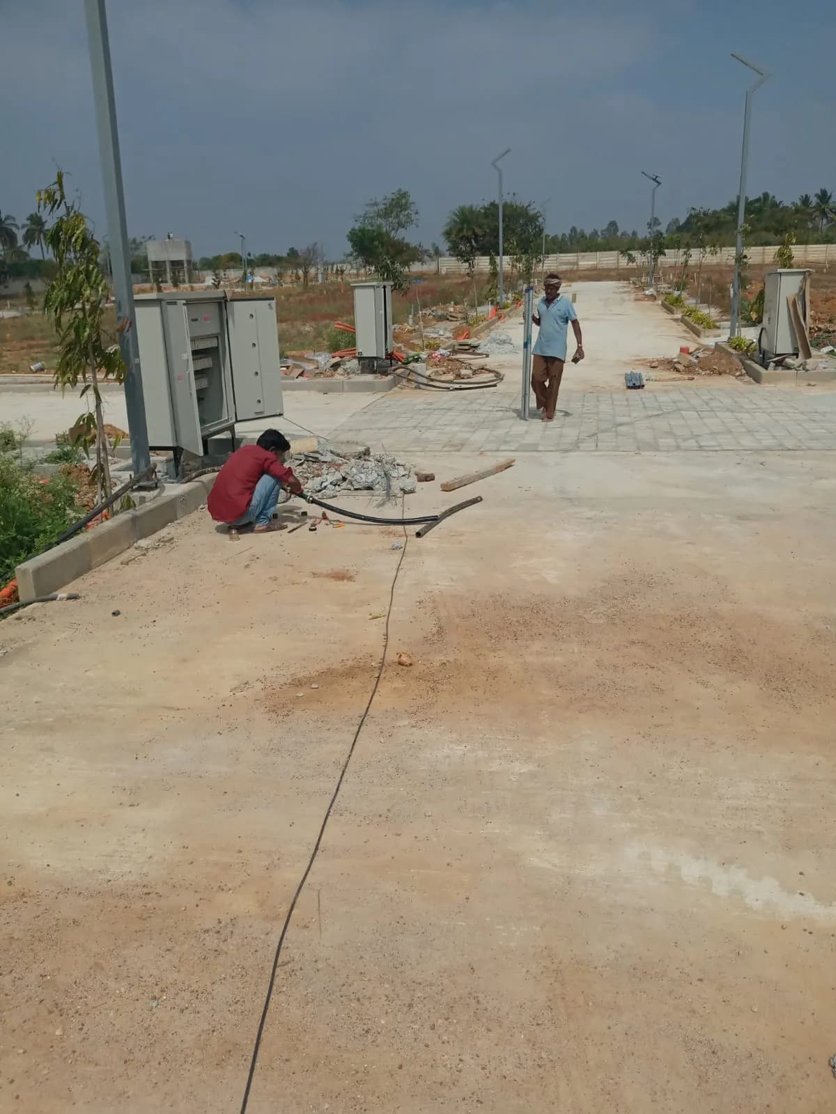 Bodhii Tree: Site photo filed with Karnataka RERA