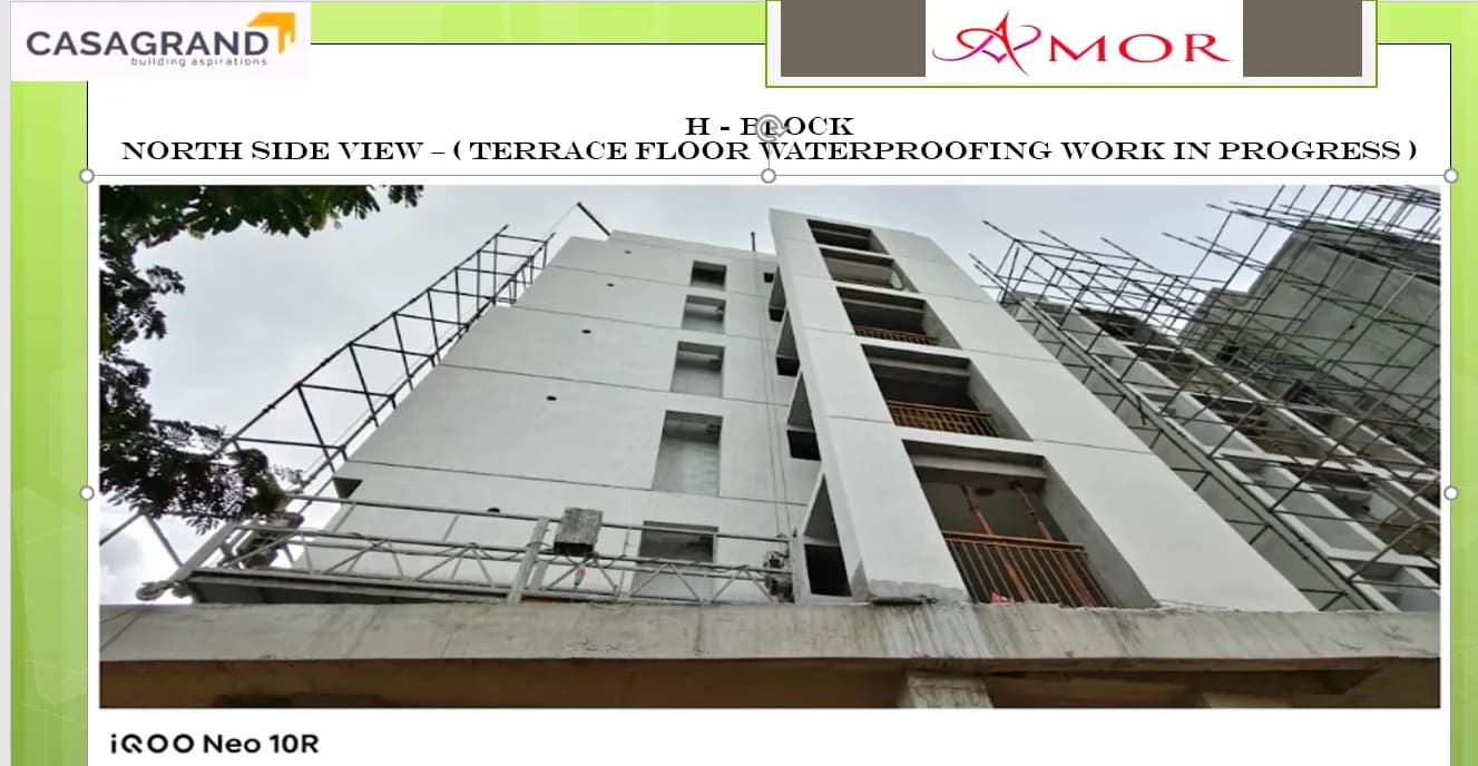 Casagrand Amor: Site photo filed with Karnataka RERA