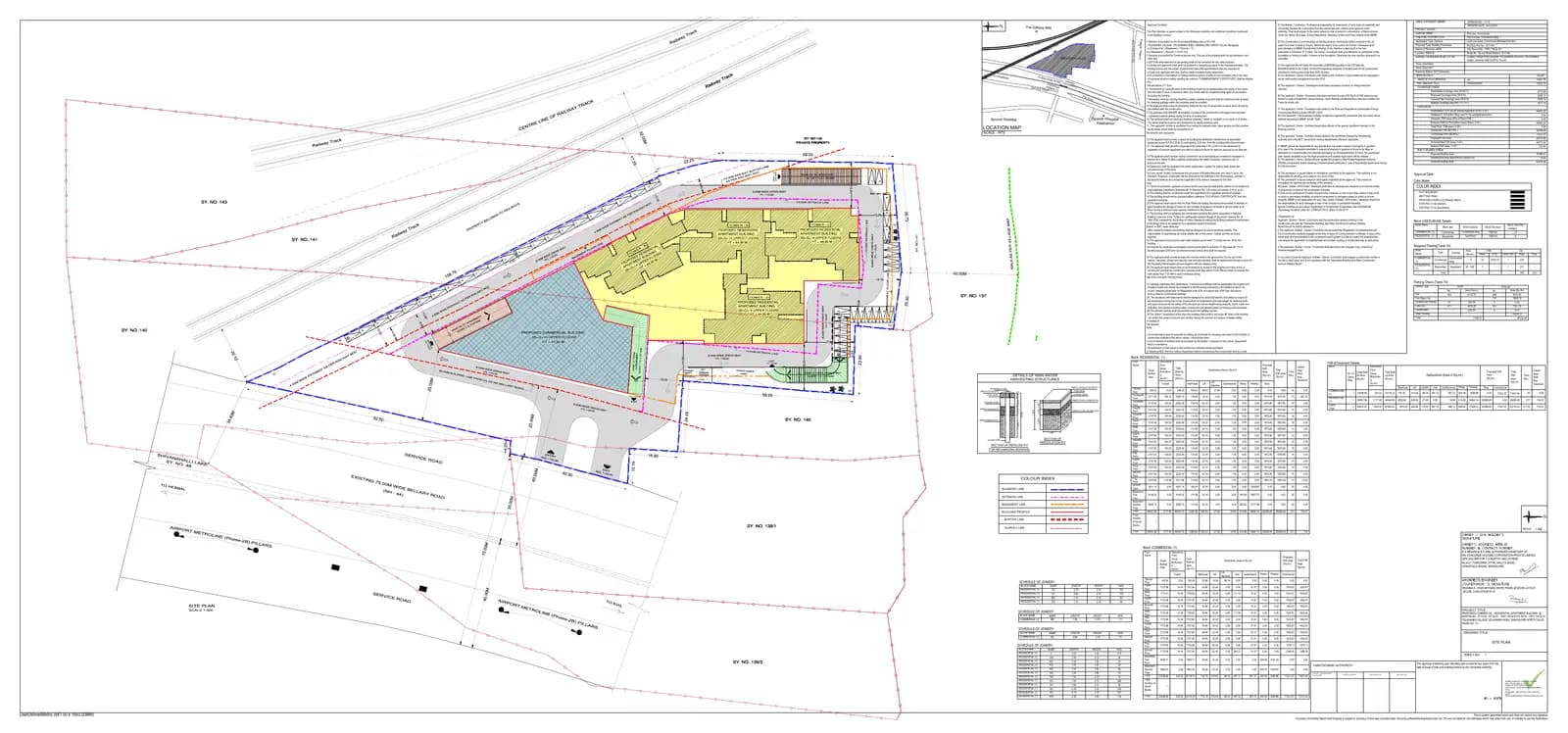 Concorde Mayfair: Approved Layout Plan (filed with Karnataka RERA)