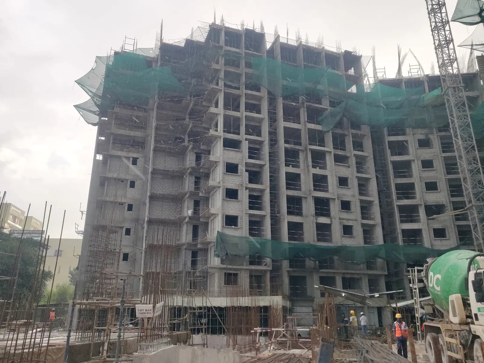 Concorde Mayfair: Site photo filed with Karnataka RERA