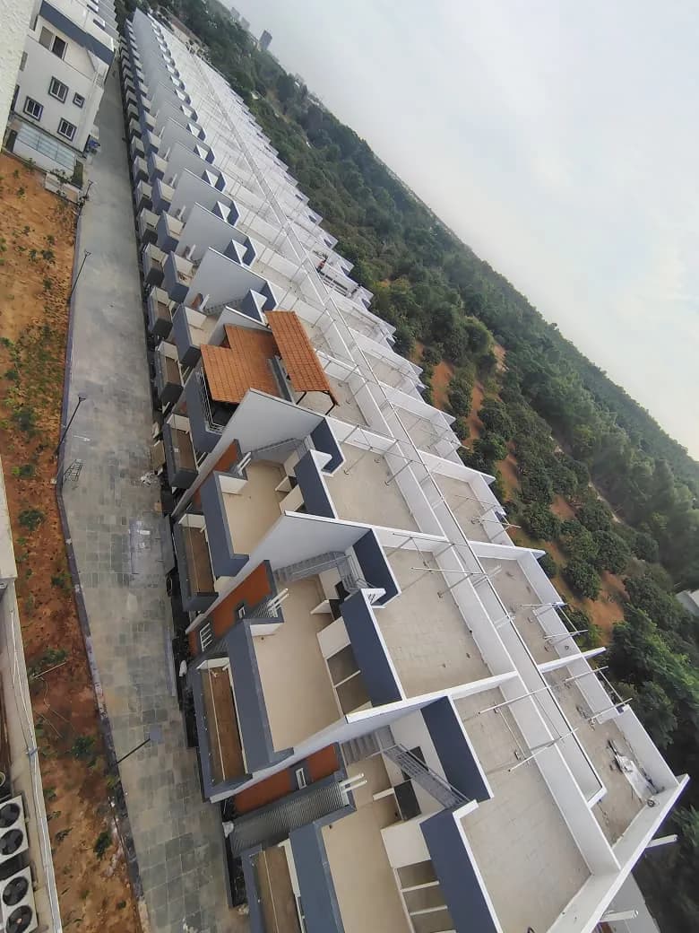 Trifecta Verdeen Resplandor Row House Phase-3: Site photo filed with Karnataka RERA