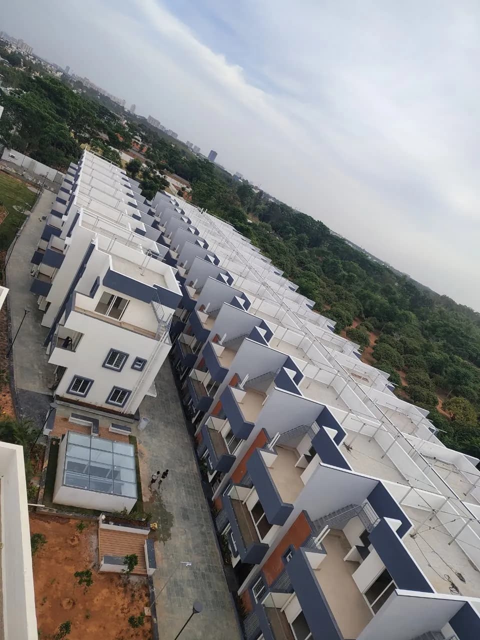 Trifecta Verdeen Resplandor Row House Phase-3: Site photo filed with Karnataka RERA
