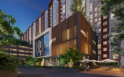 Provident Botanico: Clubhouse Night View (artist’s impression)