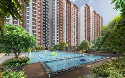 Provident Botanico: Swimming Pool Day View (artist’s impression)