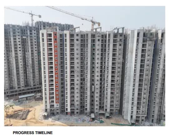 Provident Botanico: Site photo filed with Karnataka RERA
