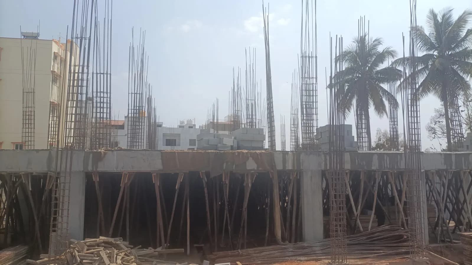 Sri Rama Enclave: Site photo filed with Karnataka RERA
