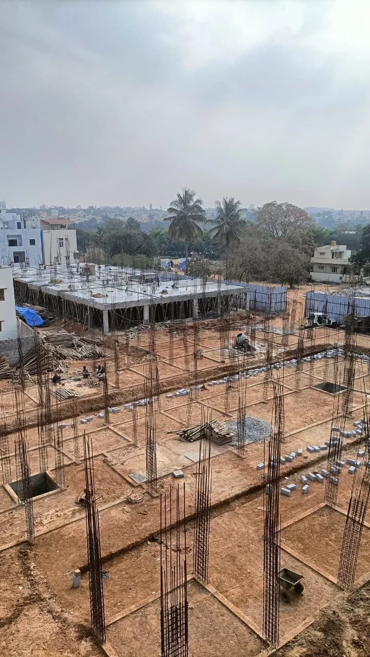 Sri Rama Enclave: Site photo filed with Karnataka RERA