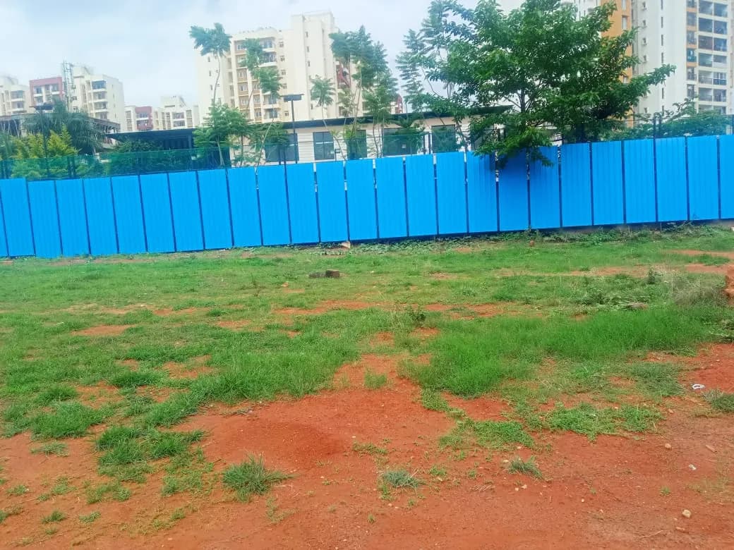 The lake Terraces: Site photo filed with Karnataka RERA