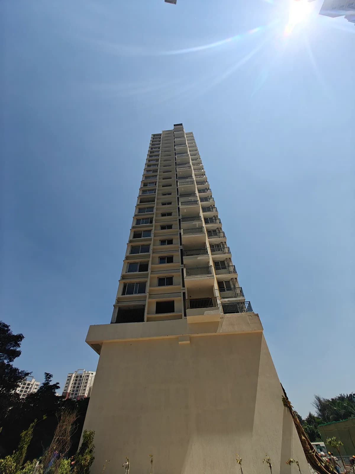 The lake Terraces: Site photo filed with Karnataka RERA