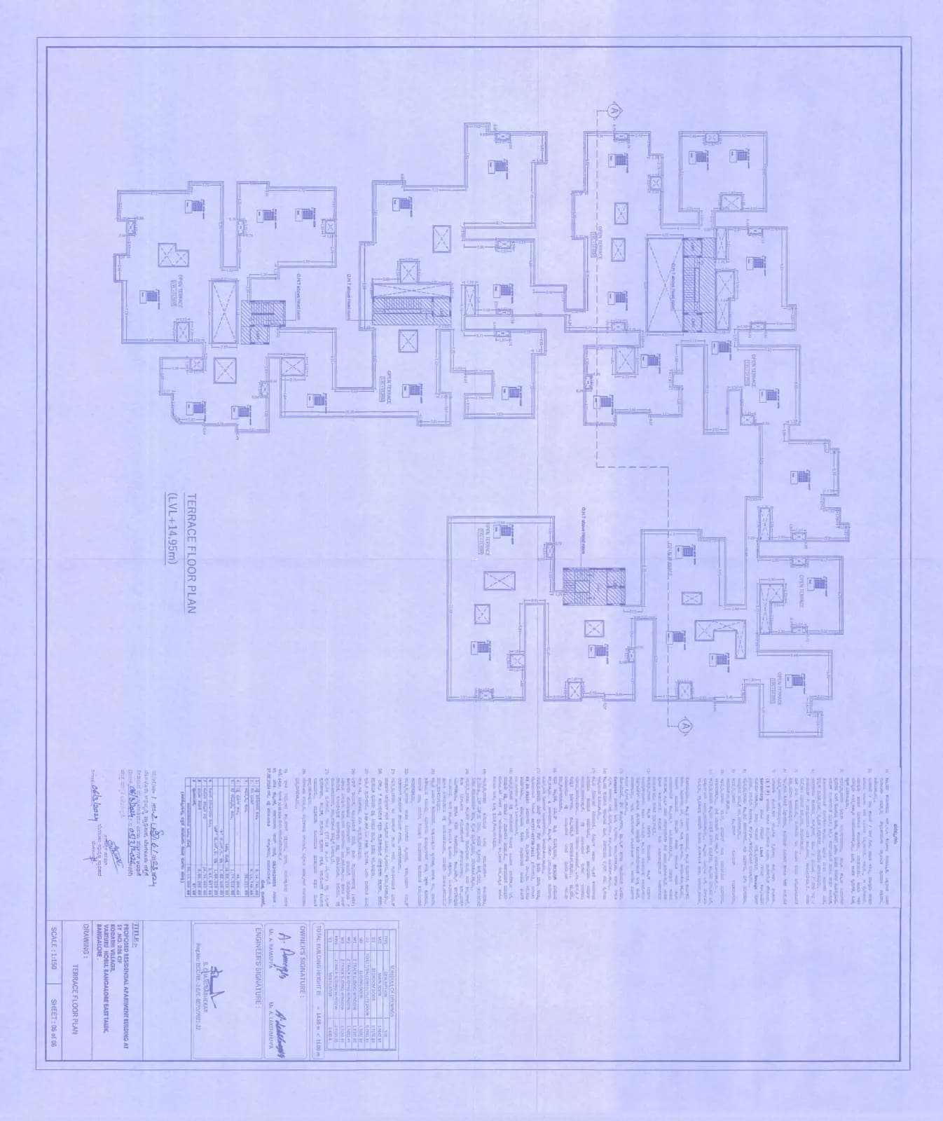 Orion Heights: Terrace Floor Plan COMPRESS.pdf (filed with Karnataka RERA)