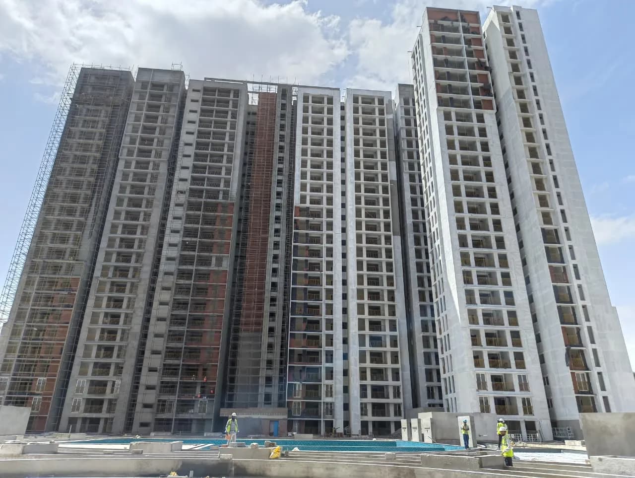 Trifecta Vanto: Site photo filed with Karnataka RERA