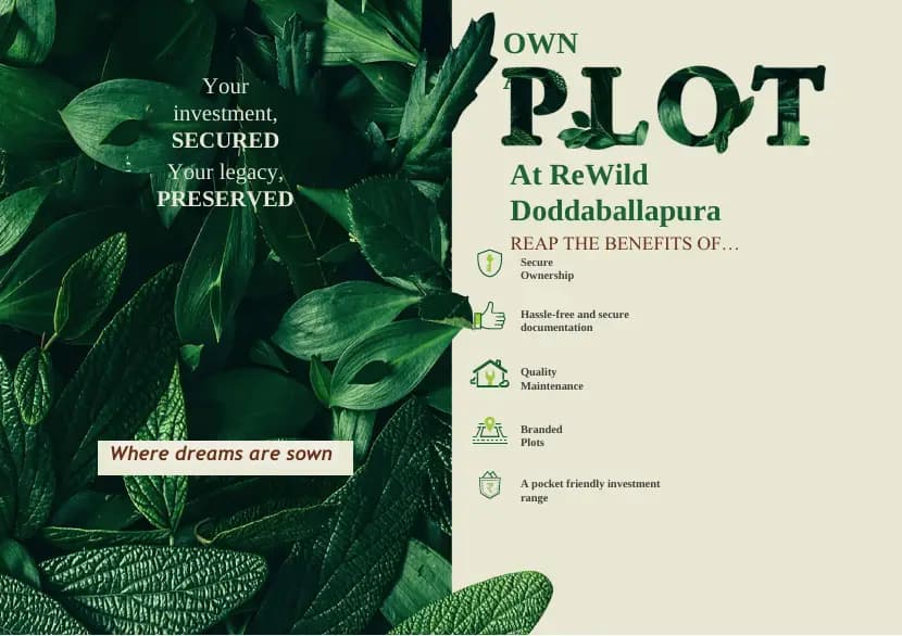 Rewild Doddaballapura: Brochure, page 6 (filed with Karnataka RERA)