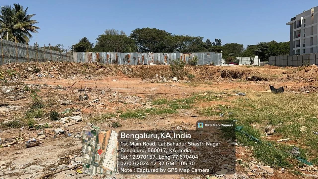 Srinidhi-The Urban Suites: Site photo filed with Karnataka RERA