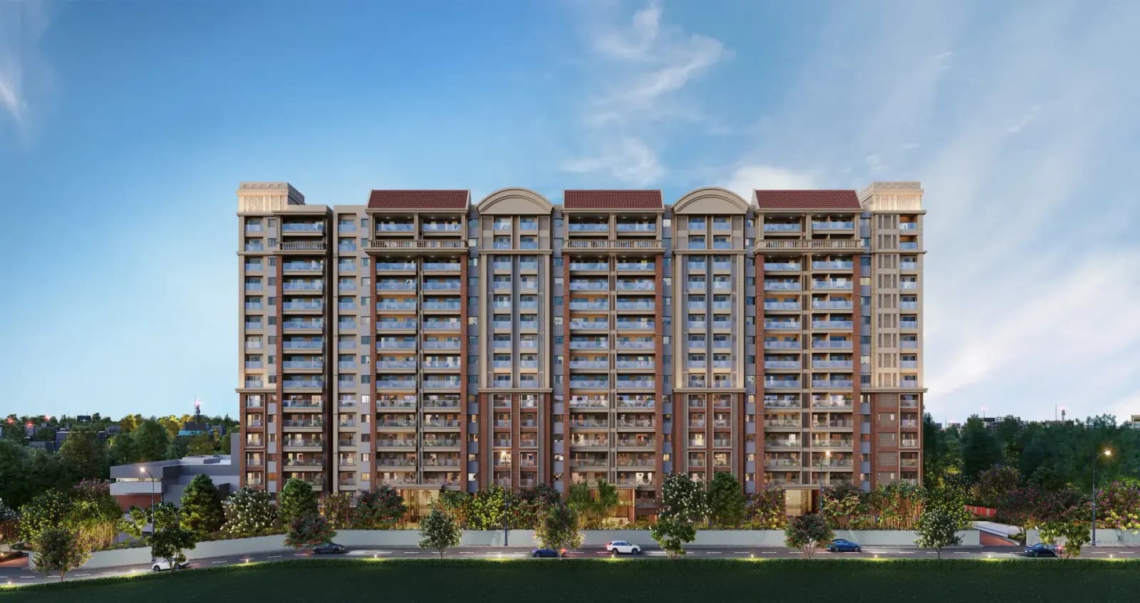 Brigade Insignia: Brigade Insignia exterior view, Yelahanka (artist’s impression)