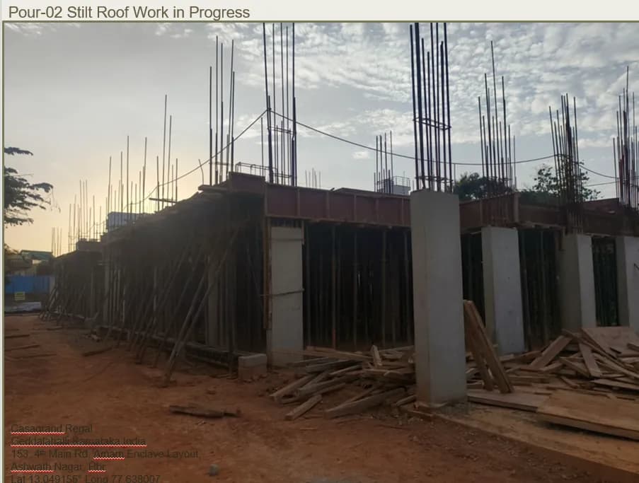 Casagrand Regal: Site photo filed with Karnataka RERA