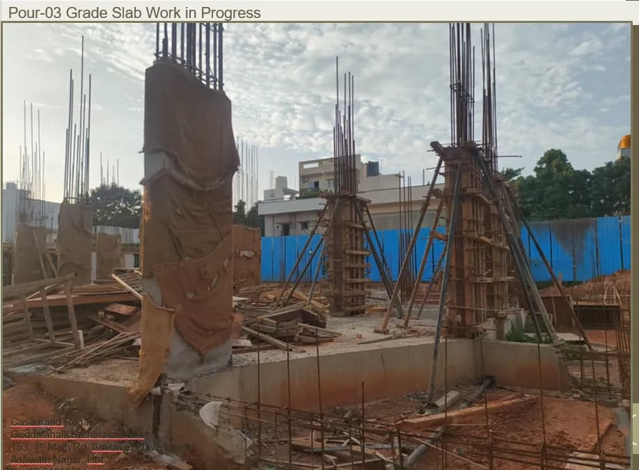 Casagrand Regal: Site photo filed with Karnataka RERA