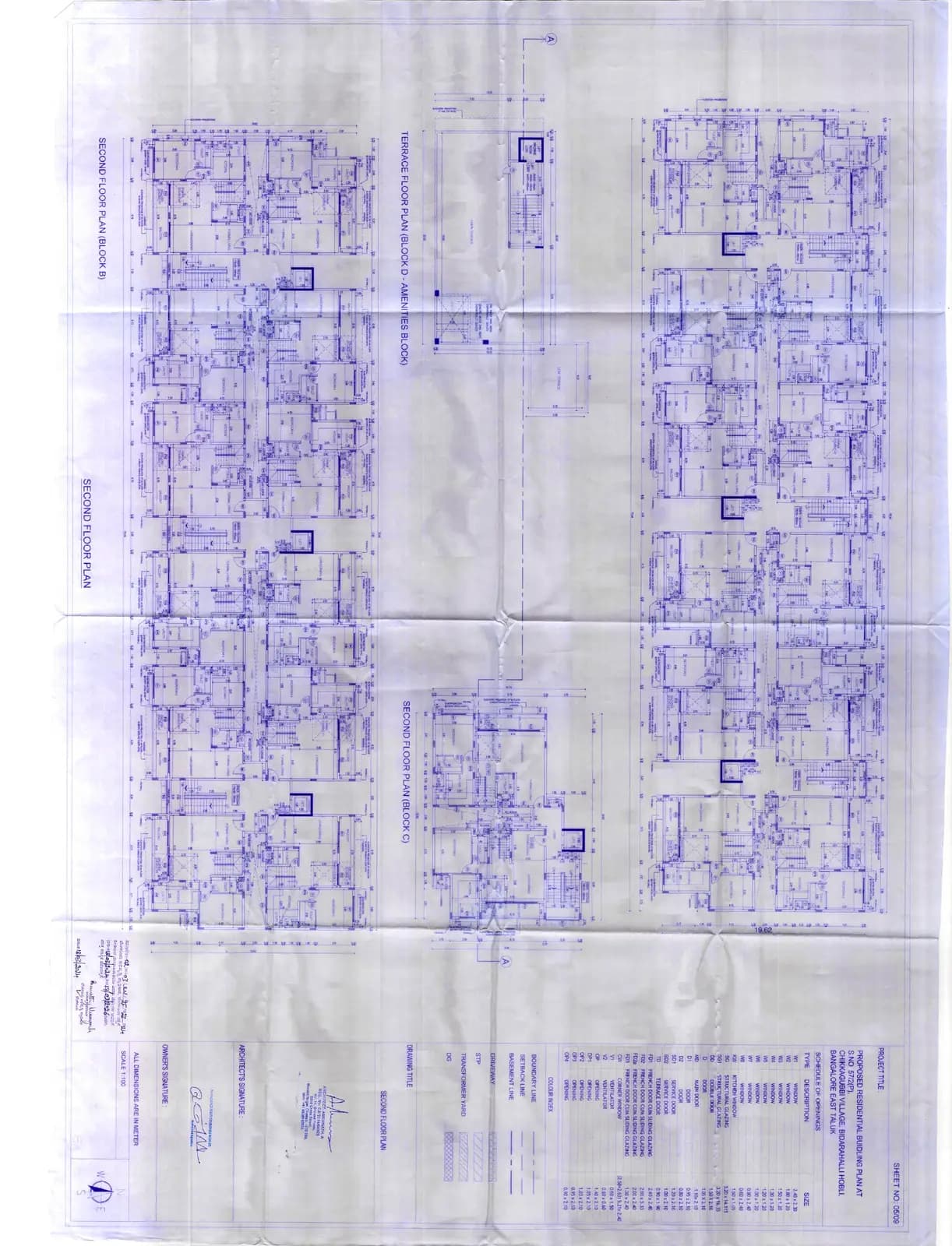 Radiance Floresta: 2nd Floor Plan.pdf (filed with Karnataka RERA)