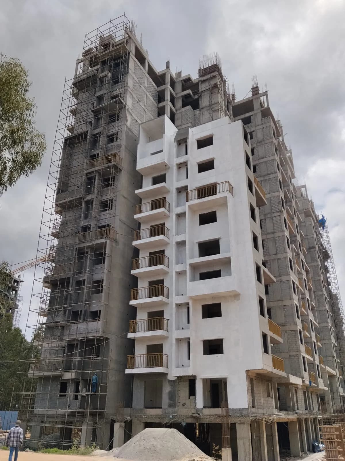 Myhna Orchid: Site photo filed with Karnataka RERA