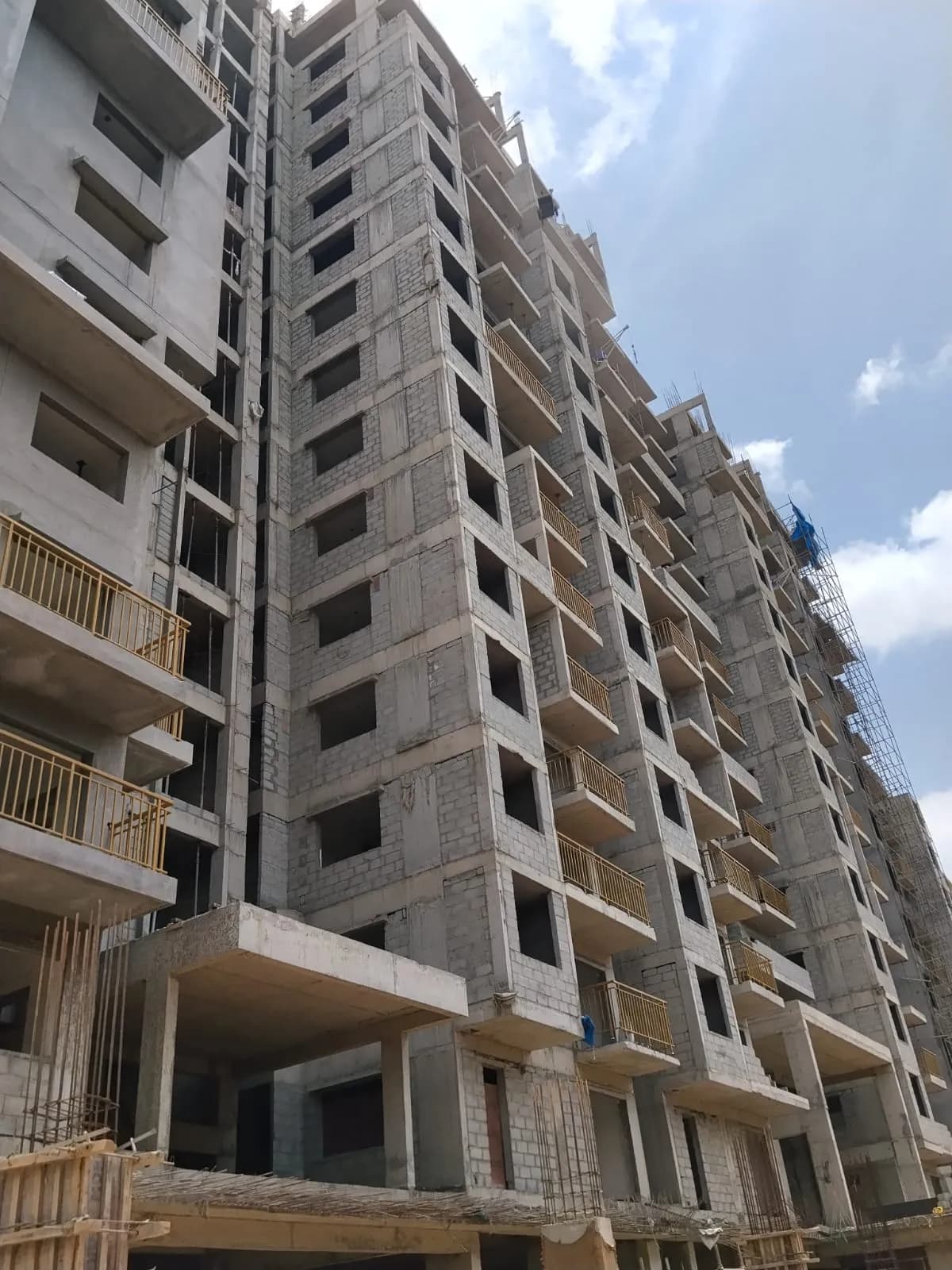 Myhna Orchid: Site photo filed with Karnataka RERA