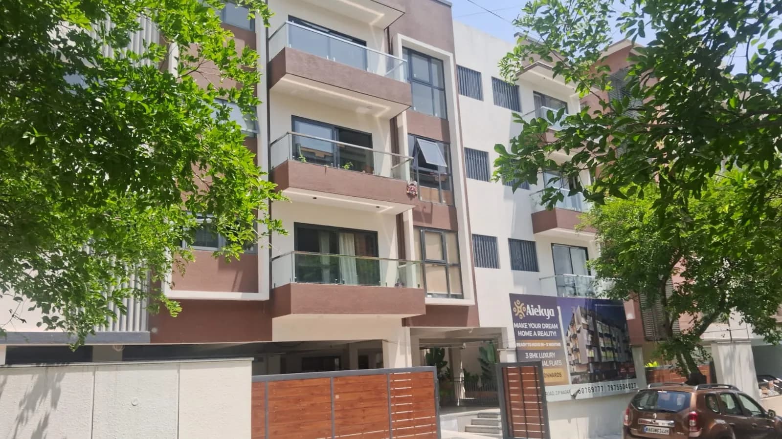 Aiekya: Site photo filed with Karnataka RERA