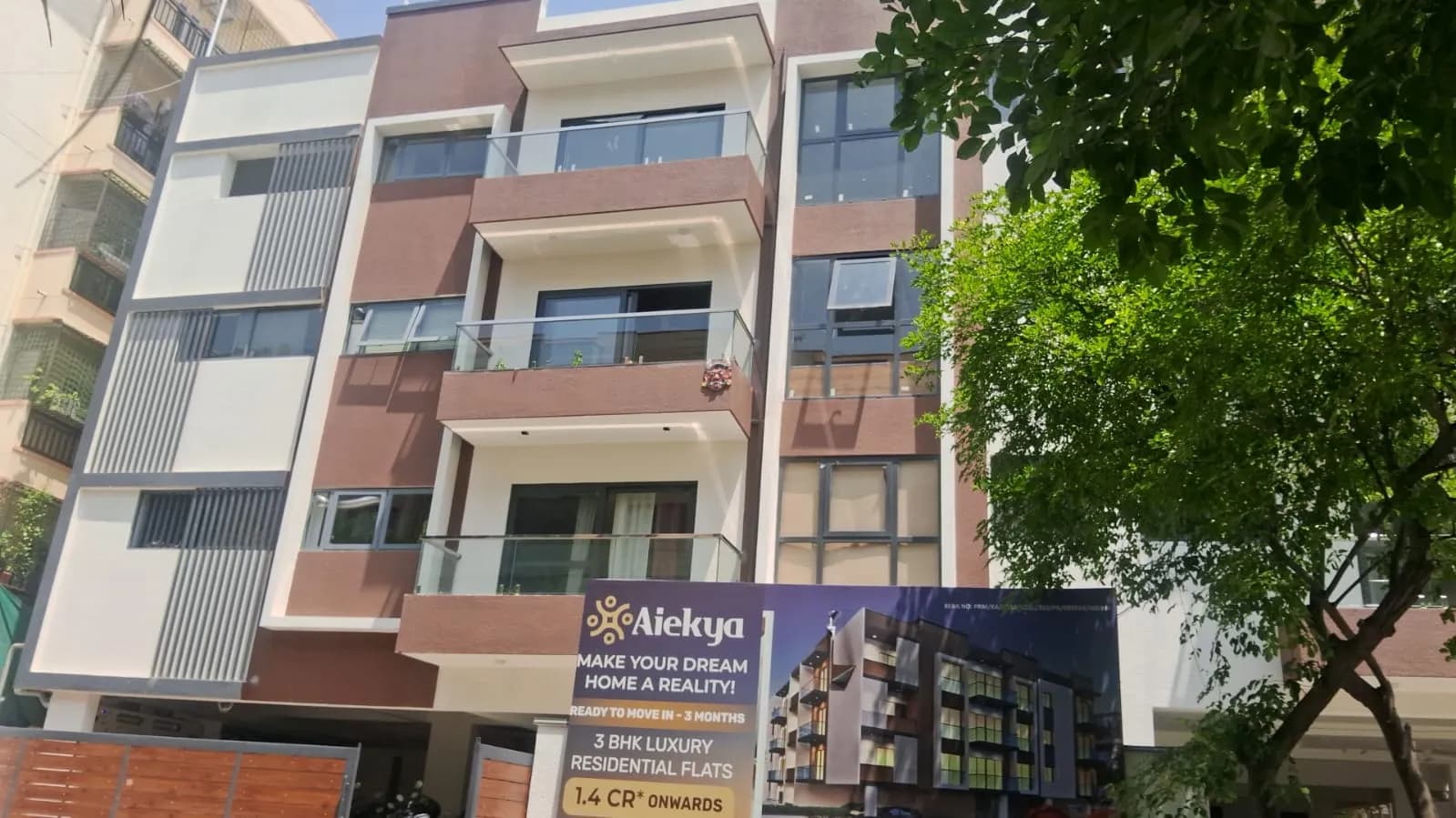 Aiekya: Site photo filed with Karnataka RERA