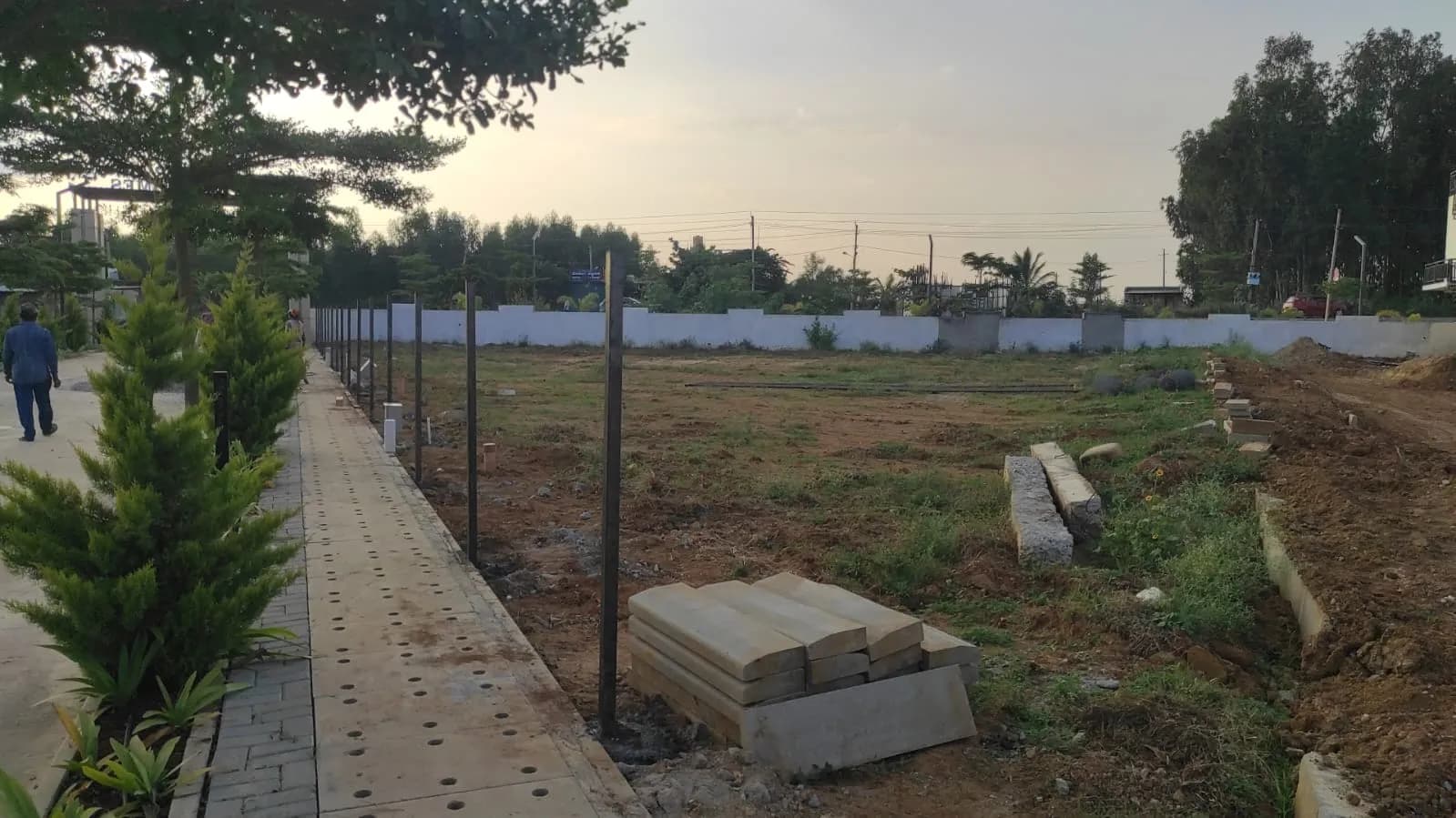 V R Royal Homes: Site photo filed with Karnataka RERA
