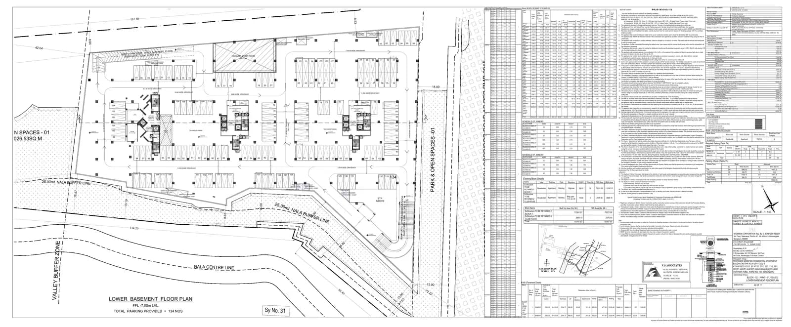 Bren Imperia Grande: 8 Floor Plans part 1, page 1 (filed with Karnataka RERA)