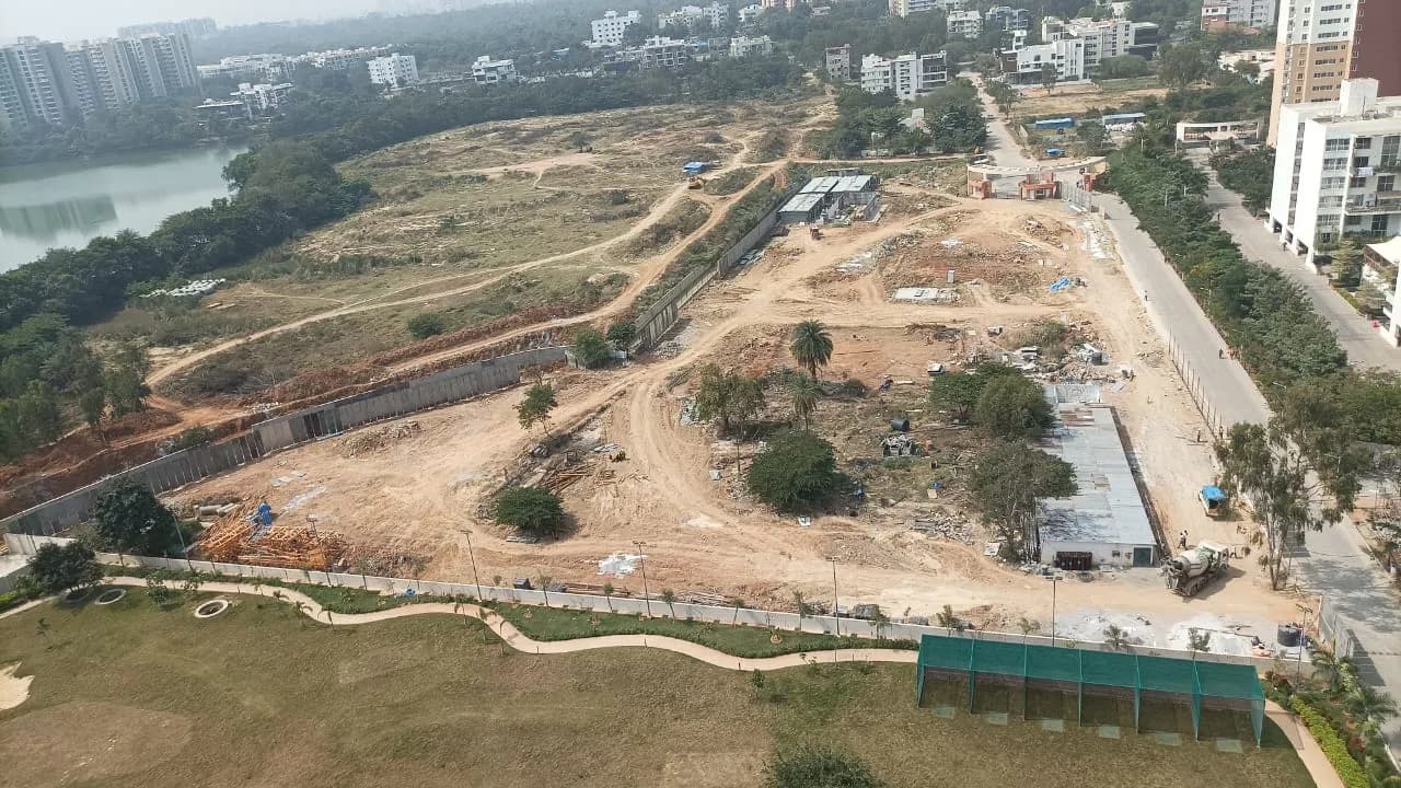 Bren Imperia Grande: Site photo filed with Karnataka RERA