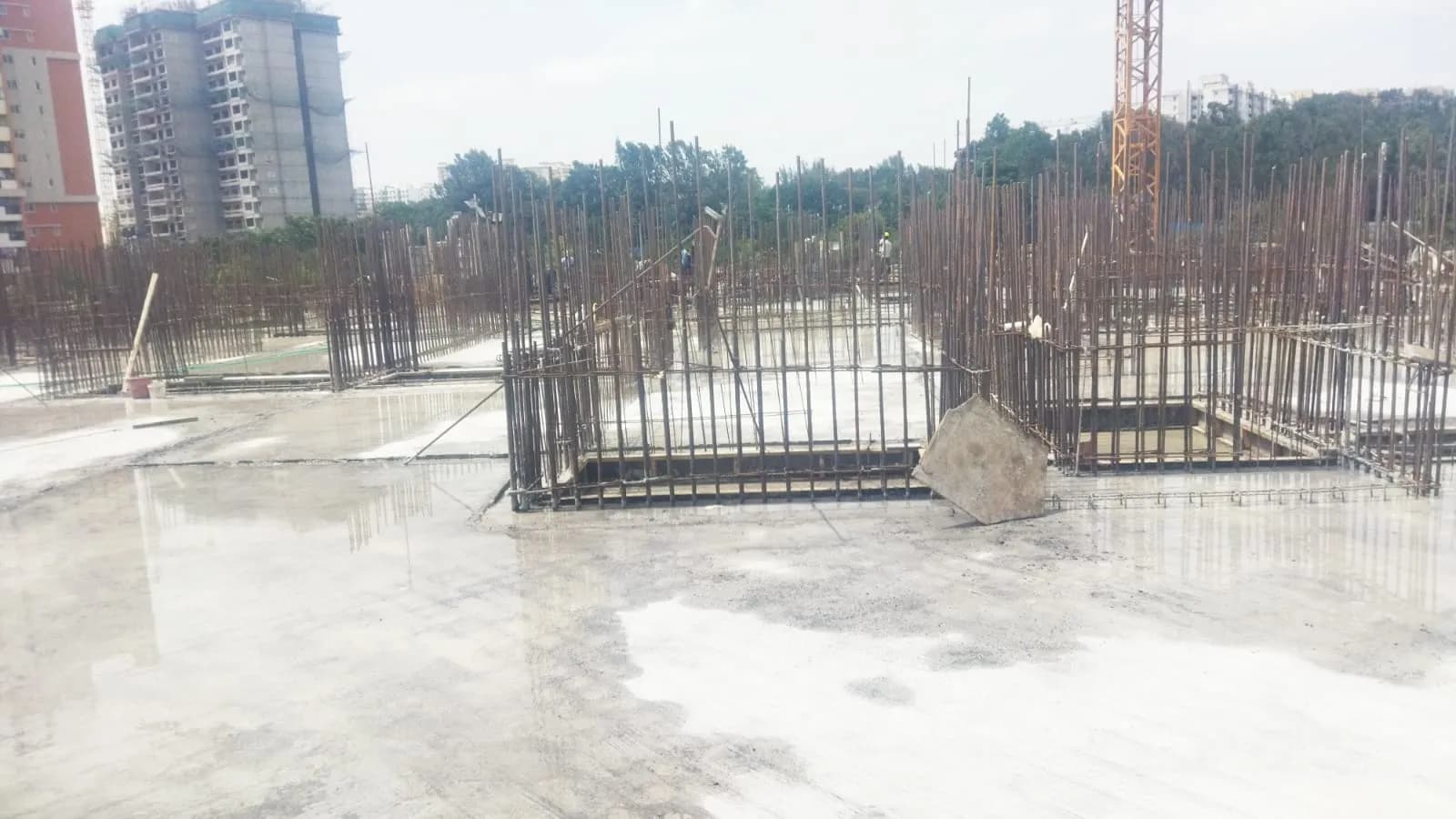 Bren Imperia Grande: Site photo filed with Karnataka RERA