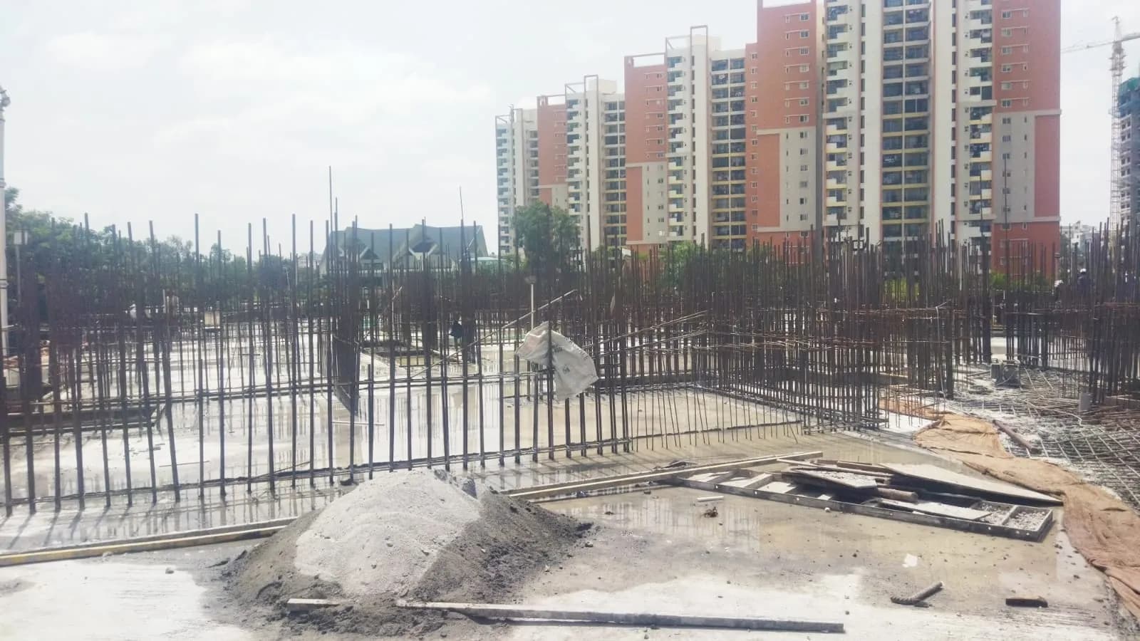 Bren Imperia Grande: Site photo filed with Karnataka RERA