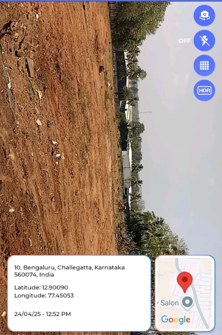 SBR Global Queens Ville: Site photo filed with Karnataka RERA