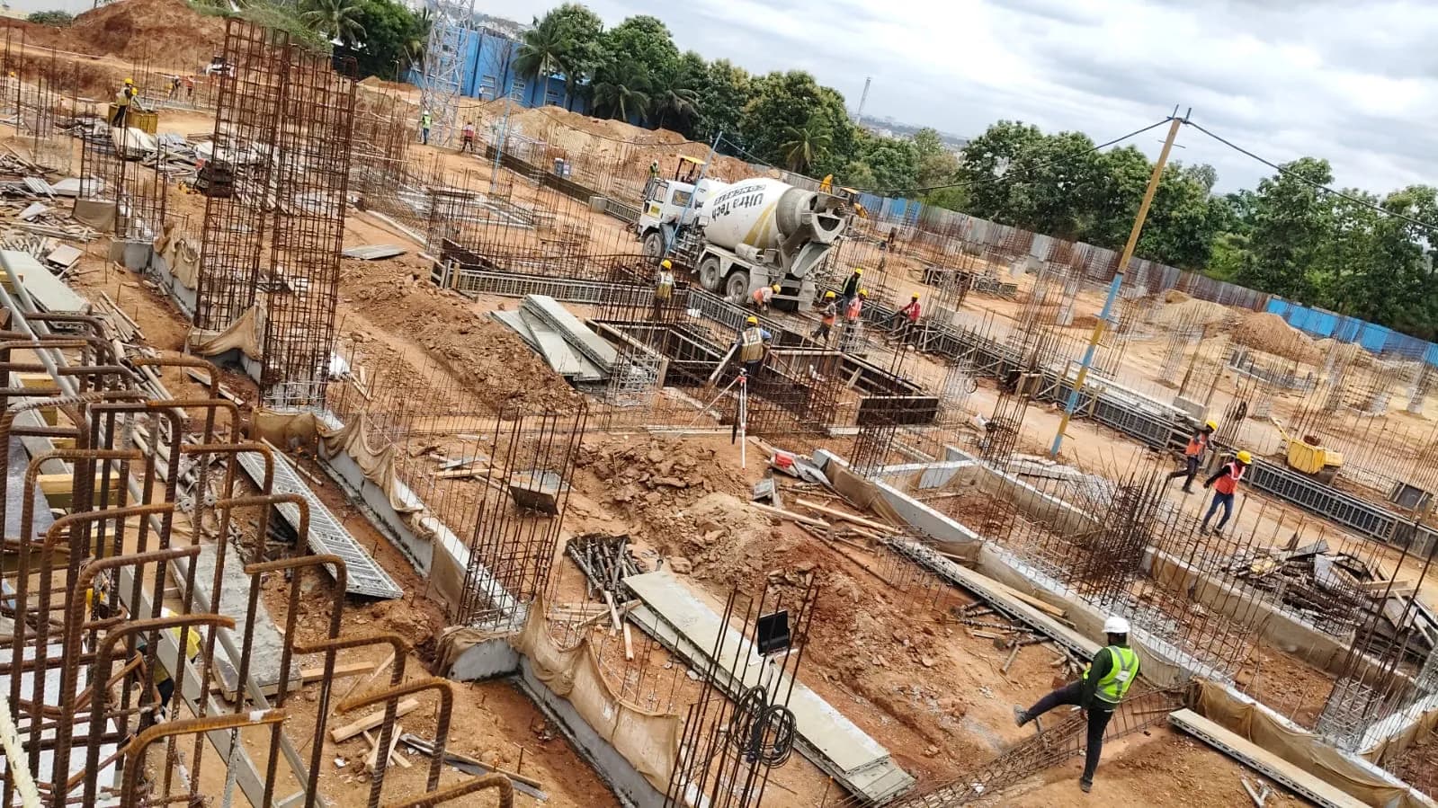 SBR Global Queens Ville: Site photo filed with Karnataka RERA