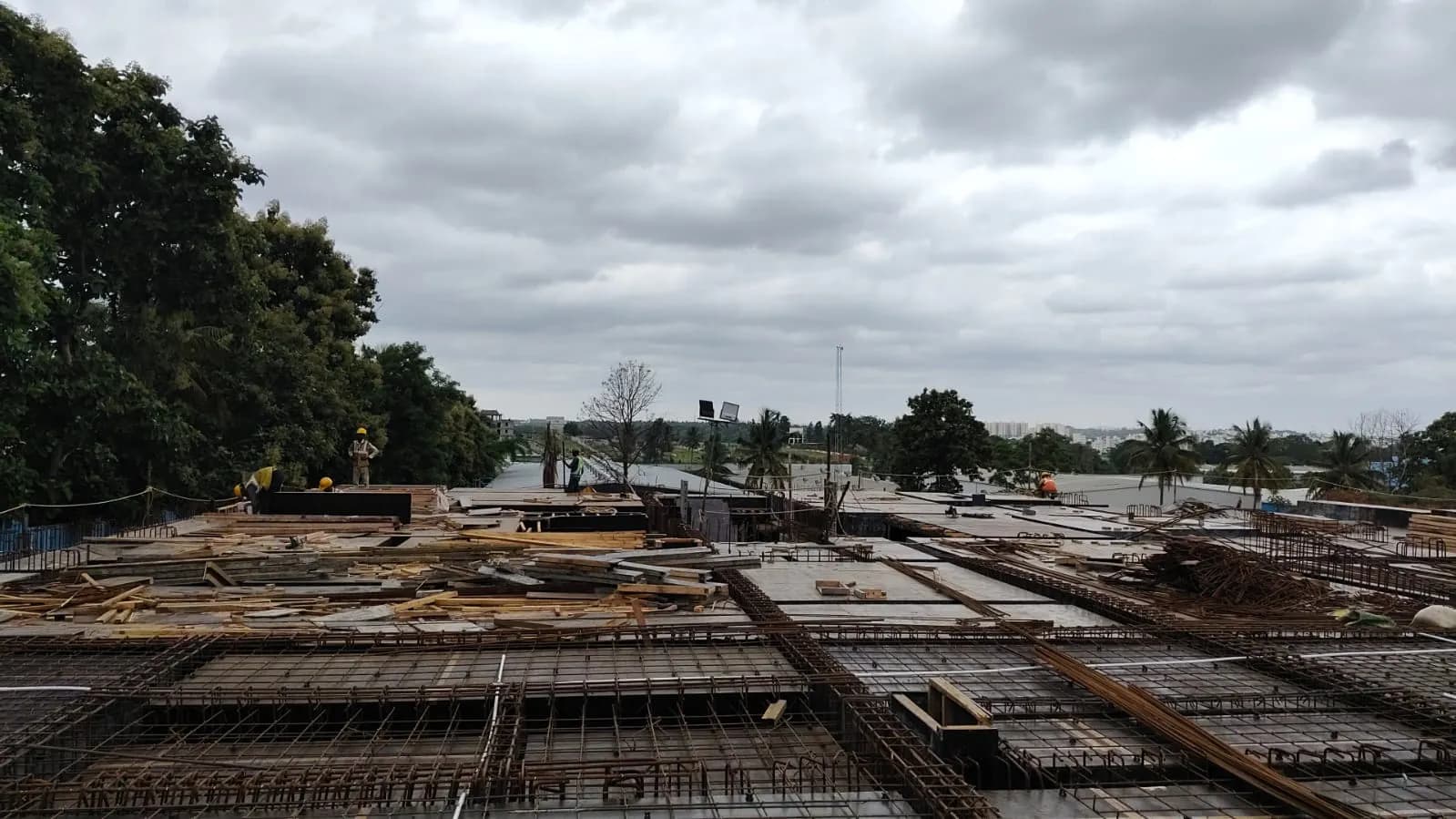 SBR Global Queens Ville: Site photo filed with Karnataka RERA