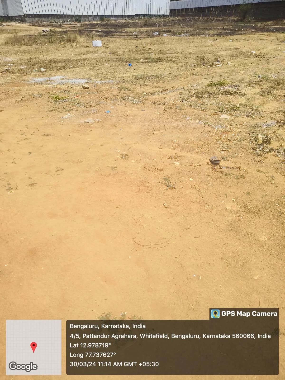 Vaswani Starlight: Site photo filed with Karnataka RERA
