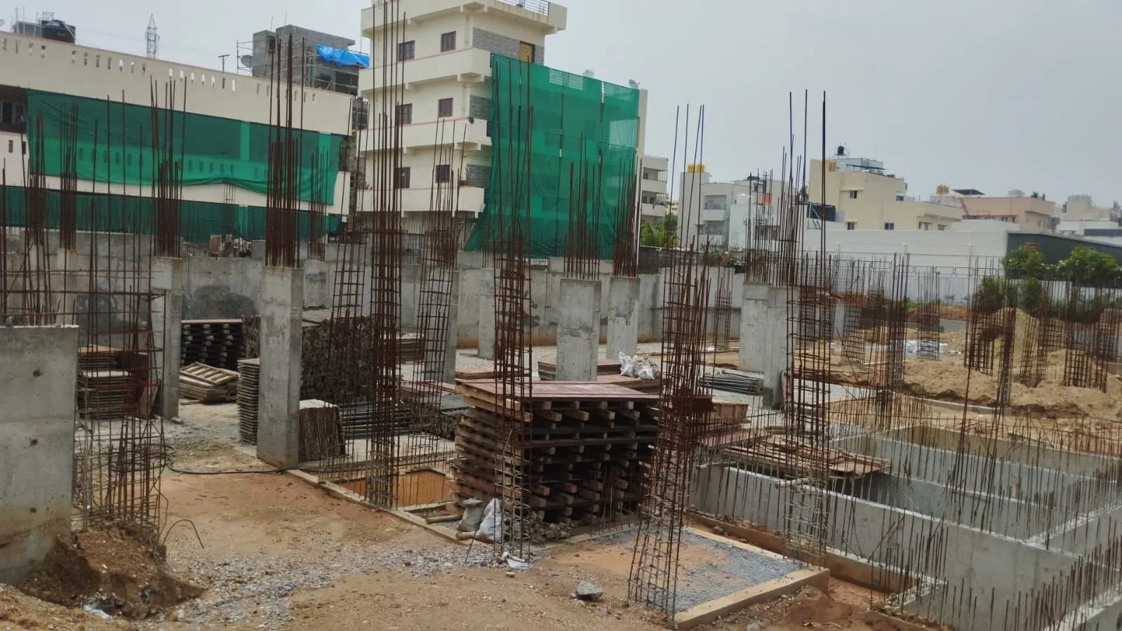 Veda Vilasa: Site photo filed with Karnataka RERA