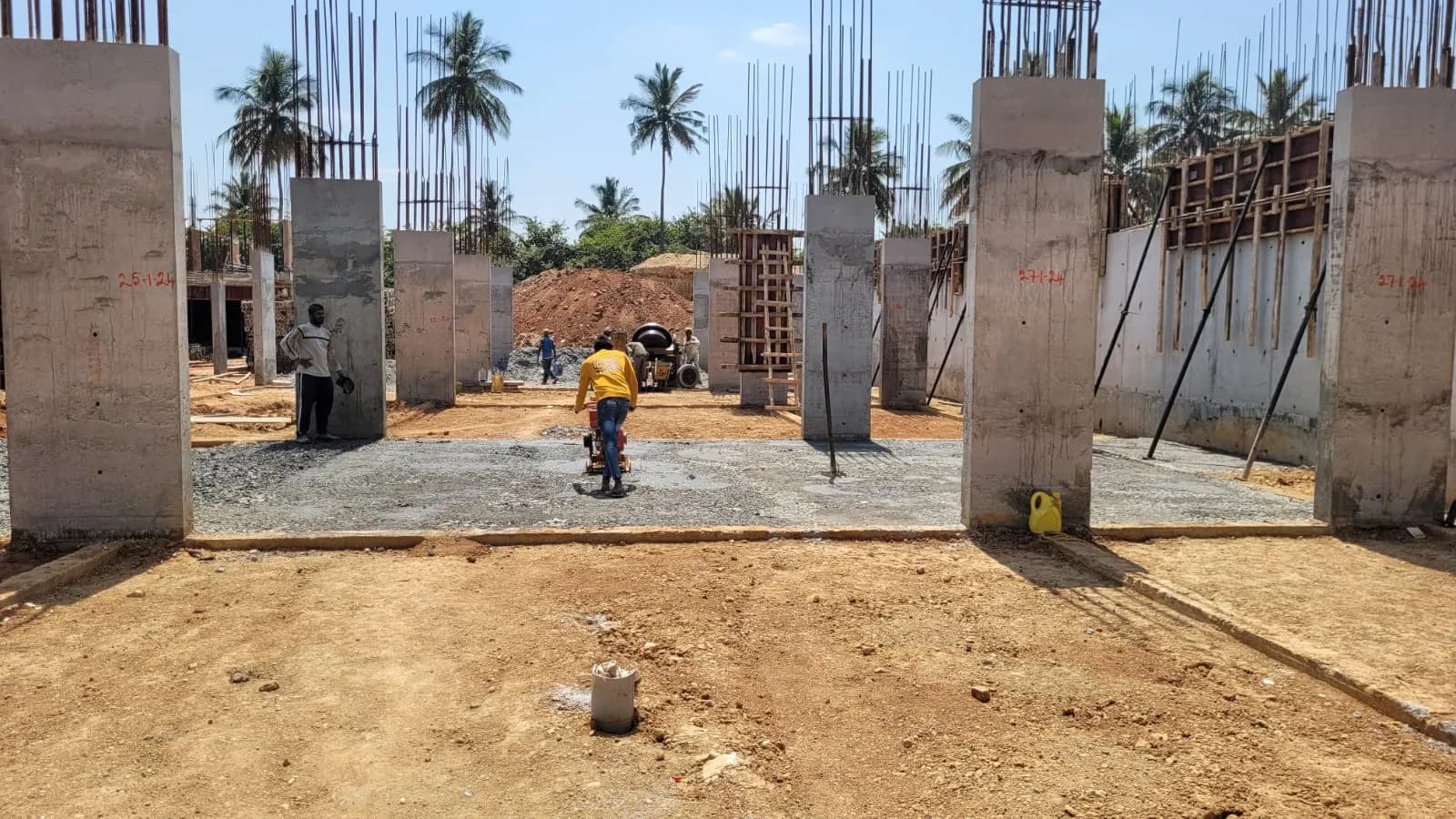 Veda Vilasa: Site photo filed with Karnataka RERA