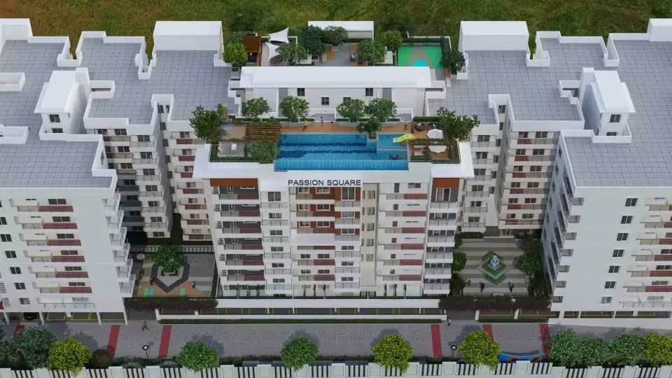 MSR Passion Square: Jogging track and landscaped gardens (artist’s impression)