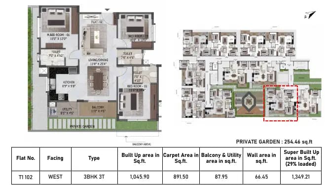 MSR Passion Square: Brochure, page 6 (filed with Karnataka RERA)