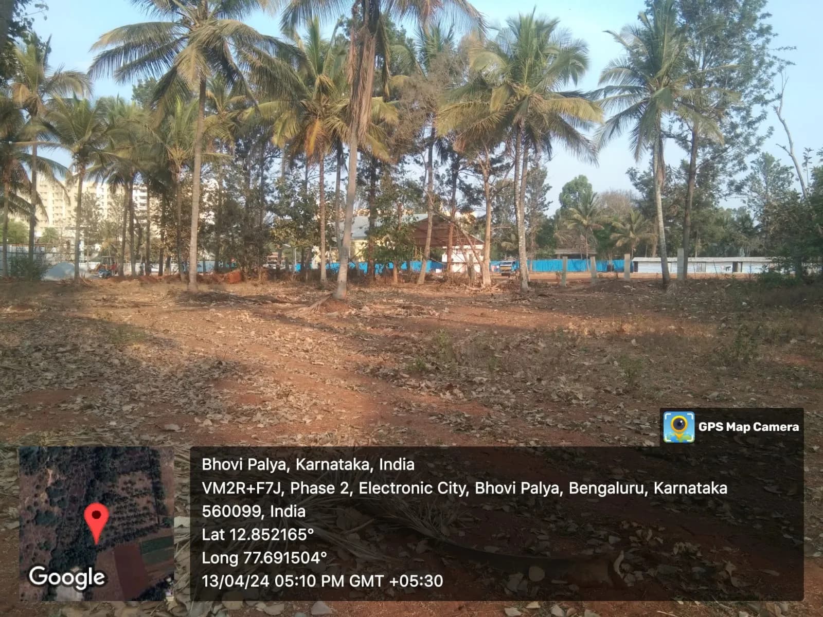 Casagrand Vivacity: Site photo filed with Karnataka RERA