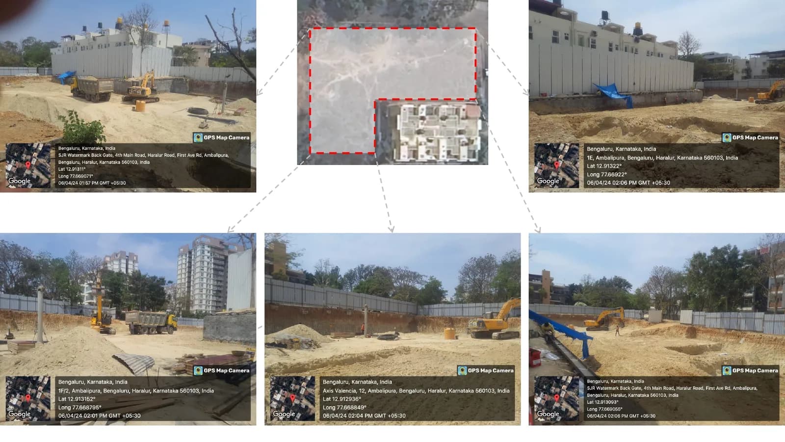 CKPC Horizon: Site photo filed with Karnataka RERA