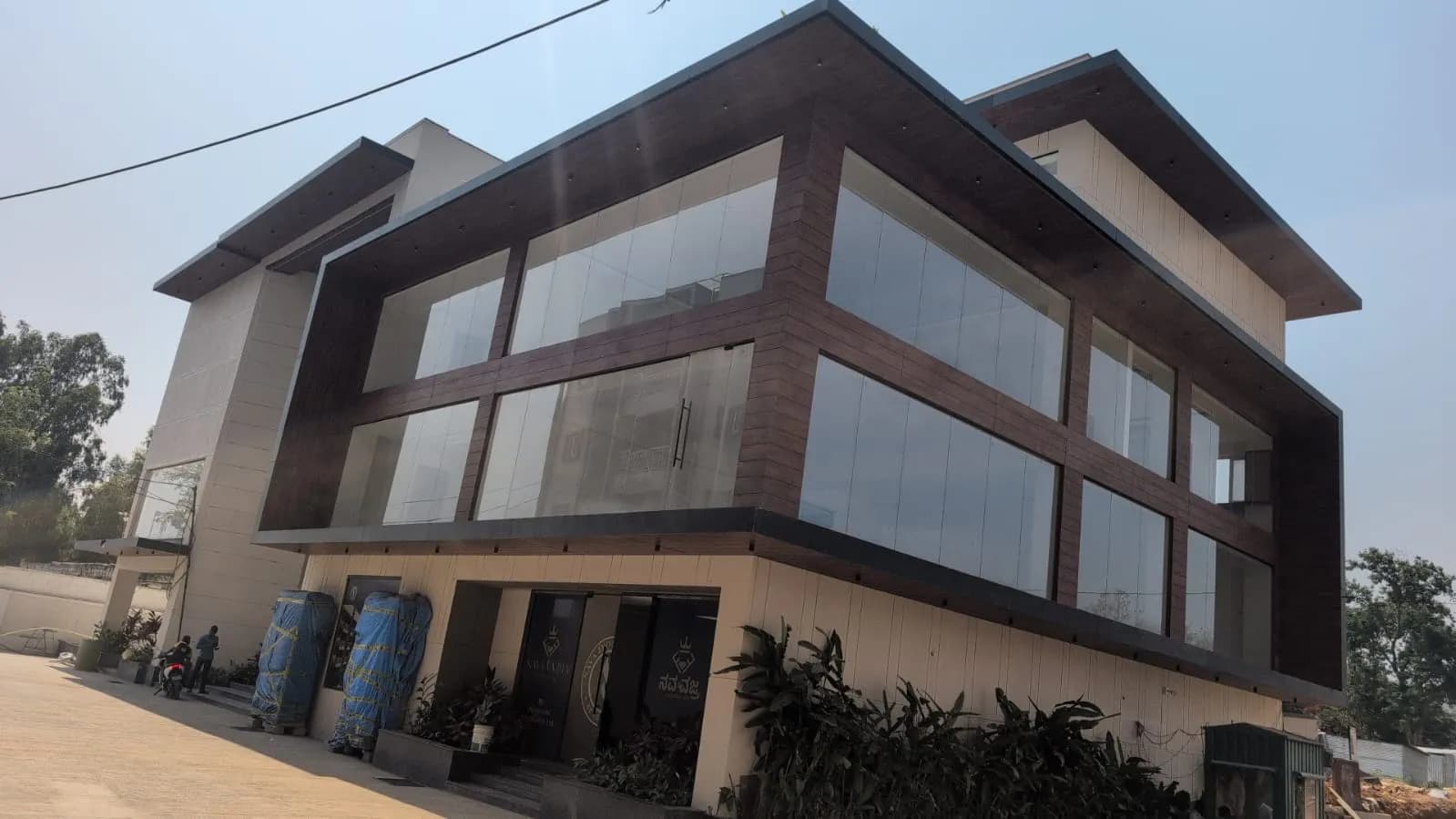 Nava Vajra: Site photo filed with Karnataka RERA