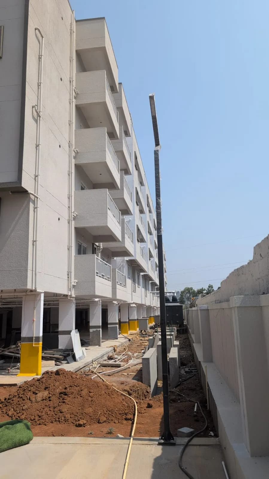 Nava Vajra: Site photo filed with Karnataka RERA