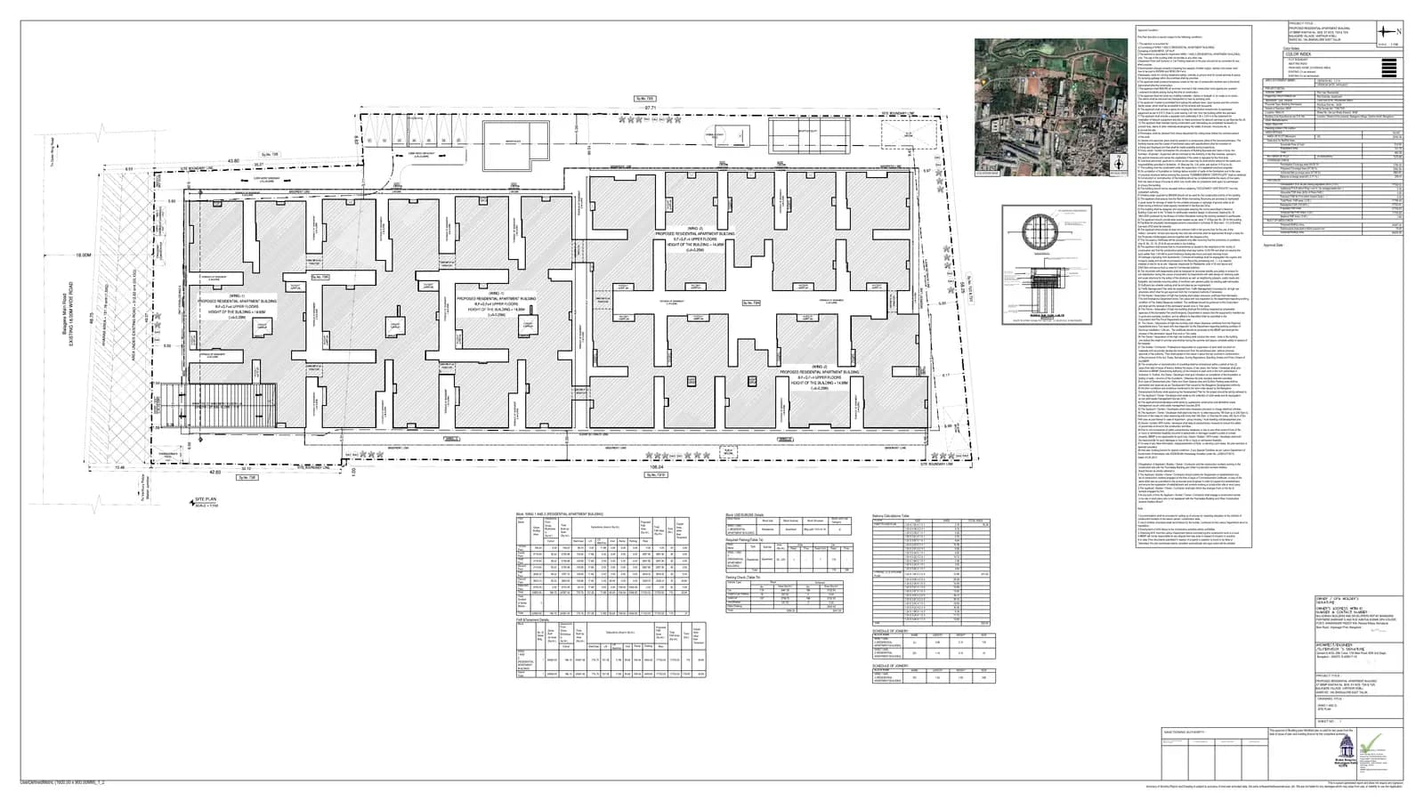Udbhav Gokulam: Existing Layout Plan (filed with Karnataka RERA)
