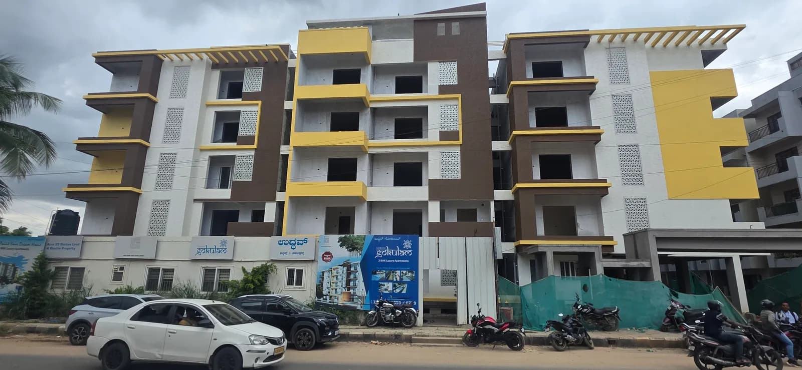 Udbhav Gokulam: Site photo filed with Karnataka RERA