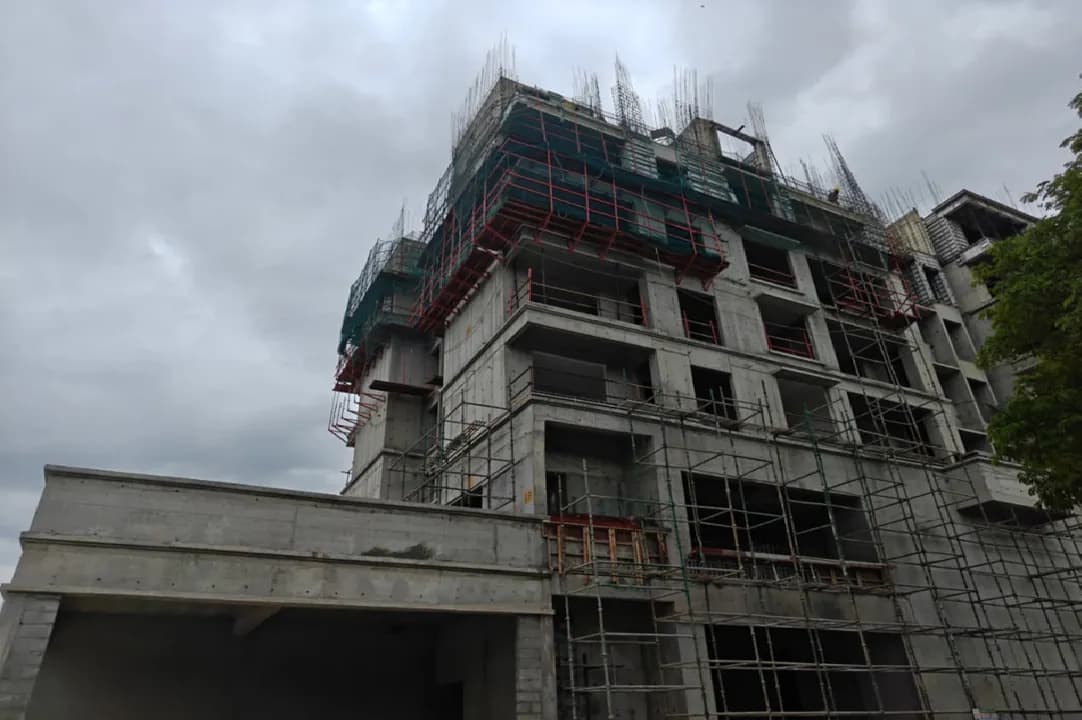 Prestige Camden Gardens: Site photo filed with Karnataka RERA