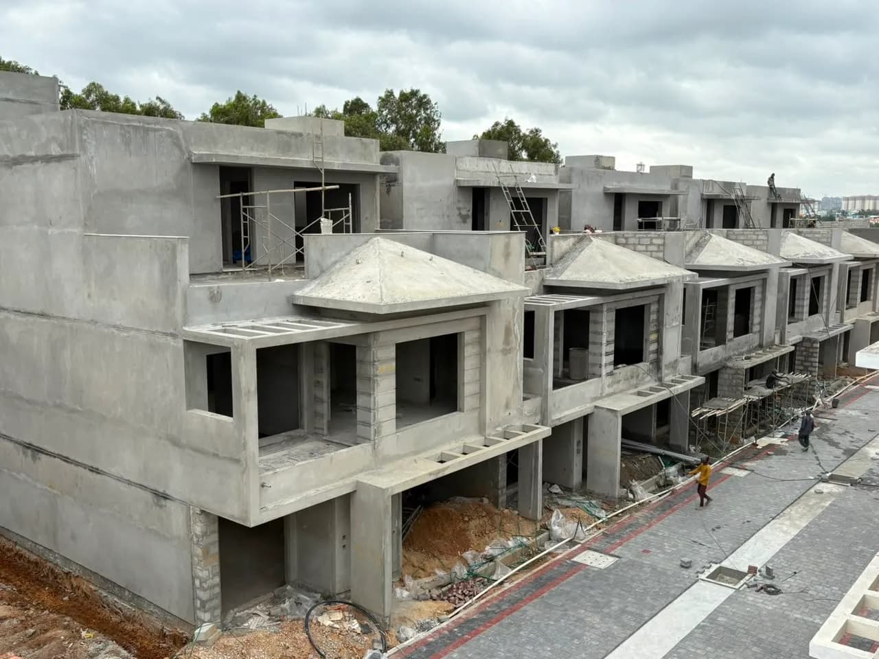 NVT Under The Open Sky: Site photo filed with Karnataka RERA