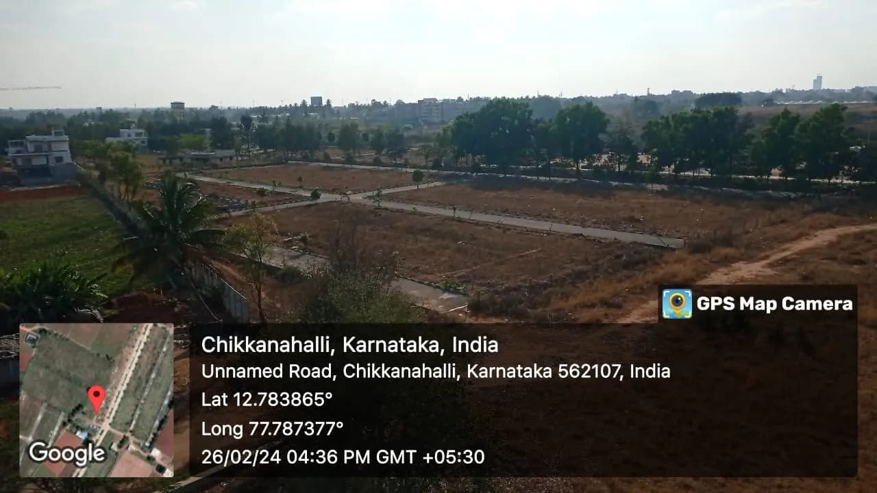 Mahidhara CMR PPR Fortune City: Site photo filed with Karnataka RERA