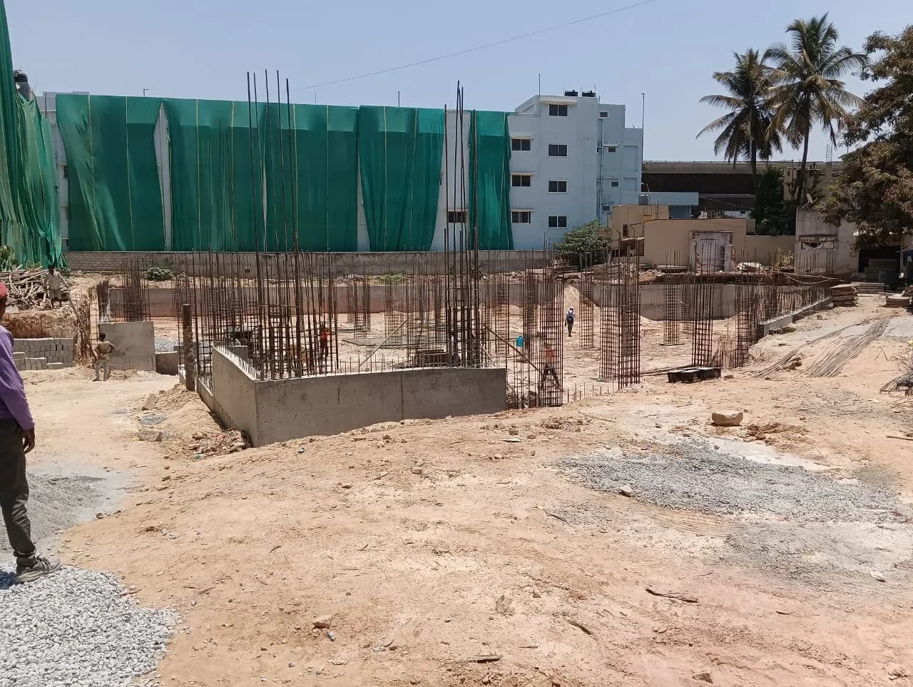 Royal Enclave: Site photo filed with Karnataka RERA